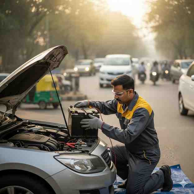 Car Battery Jumpstart main